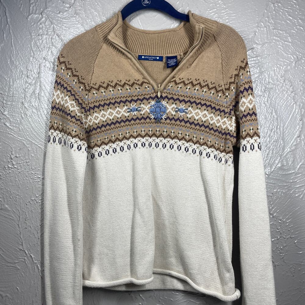 Architect Petites‎ Sweater Knitwear Button Front Womens size PS small